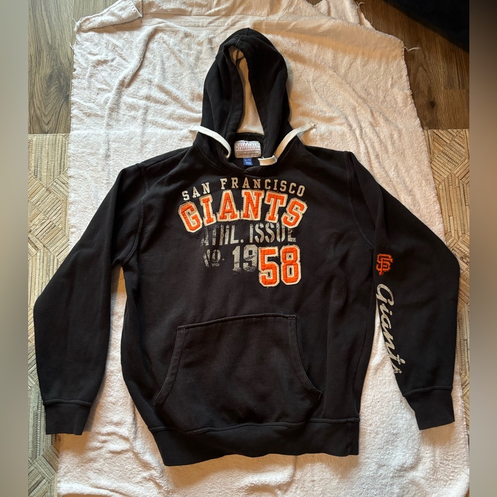 San Francisco Giants Hoodie Men XL Black